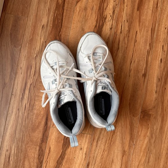 New Balance classic white trainers - Picture 3 of 3